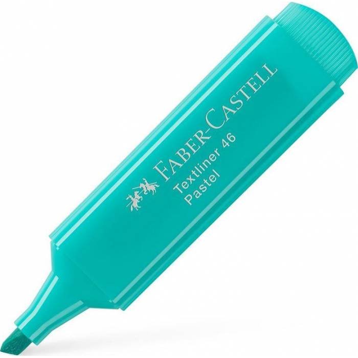 27106 ΜΑΡΚΑΔΟΡΟΣ ΥΠΟΓΡΑΜΜΙΣΗΣ ΠΑΣΤΕΛ TURQUOISE (ΣΥΣΚ-10ΤΕΜ) - Image 1