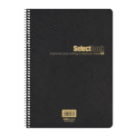 ΤΕΤΡΑΔΙΟ ΣΠΙΡΑΛ "SELECT PREMIUM BLACK" 17x25/240ΣΕΛ-4 ΘΕΜΑΤΑ (ΣΥΣΚ-6ΤΕΜ)