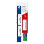 ΓΟΜΟΛΑΣΤΙΧΑ ΛΕΥΚΗ ΣΕ BLISTER 2+1 ΔΩΡΟ STAEDTLER