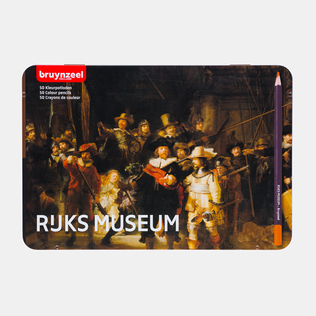 60780 ΣΕΤ ΞΥΛΟΜΠΟΓΙΑΣ ΣΕ ΜΕΤΑΛΛΙΚΗ ΚΑΣΕΤΙΝΑ RIJKSMUSEUM - THE NIGHT WATCH | 50ΤΕΜ - Image 1