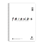 ΤΕΤΡΑΔΙΟ ΣΠΙΡΑΛ "FRIENDS V.1" 21x29/60ΣΕΛ-1 ΘΕΜΑ (ΣΥΣΚ-10ΤΕΜ) - Image 2