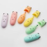 ΣΕΤ ΜΑΡΚΑΔΟΡΟΙ ΥΠΟΓΡΑΜΜΙΣΗΣ ΜΙΝΙ ANIMALS PASTEL 6ΤΕΜ. - Image 2