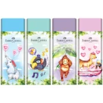 ΓΟΜΑ HAPPY JUNGLE ΣΕ 4 ΠΑΣΤΕΛ ΧΡΩΜΑΤΑ FABER CASTELL (ΣΥΣΚ-20ΤΕΜ)