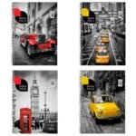 ΤΕΤΡΑΔΙΟ ΣΠΙΡΑΛ "MEGAPOLIS" 21x29/60ΣΕΛ -1 ΘΕΜΑ (ΣΥΣΚ-10 ΤΕΜ)