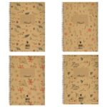 ΤΕΤΡΑΔΙΟ ΣΠΙΡΑΛ "FLORAL" 17x25/60ΣΕΛ-1 ΘΕΜΑ (ΣΥΣΚ-10ΤΕΜ)