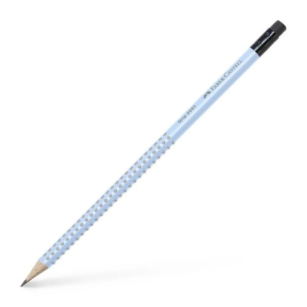 66294 ΜΟΛΥΒΙ GRIP B ΜΕ ΓΟΜΑ SKY BLUE - Image 1