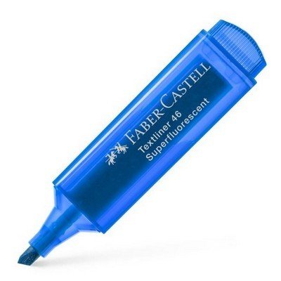 67915 ΜΑΡΚΑΔΟΡΟΣ ΥΠΟΓΡΑΜΜΙΣΗΣ FLUO ΜΠΛΕ (ΣΥΣΚ-10ΤΕΜ) - Image 1