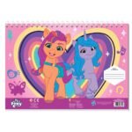 ΜΠΛΟΚ ΖΩΓΡΑΦΙΚΗΣ "MY LITTLE PONY" 23x33 40ΦΥΛΛΑ ΑΥΤΟΚ-ΣΤΕΝΣΙΛ- 2ΣΕΛ ΧΡ 2ΣΧ - Image 2