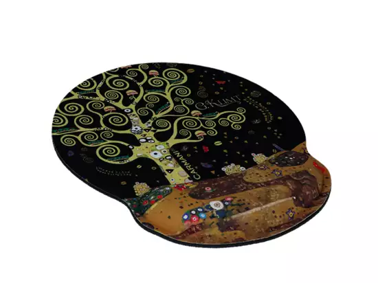 70026 MOUSE PAD ΜΕ ΜΑΞΙΛΑΡΙ ΚΑΡΠΟΥ - G. Klimt, Το Δέντρο της Ζωής (CARMANI) - Image 1