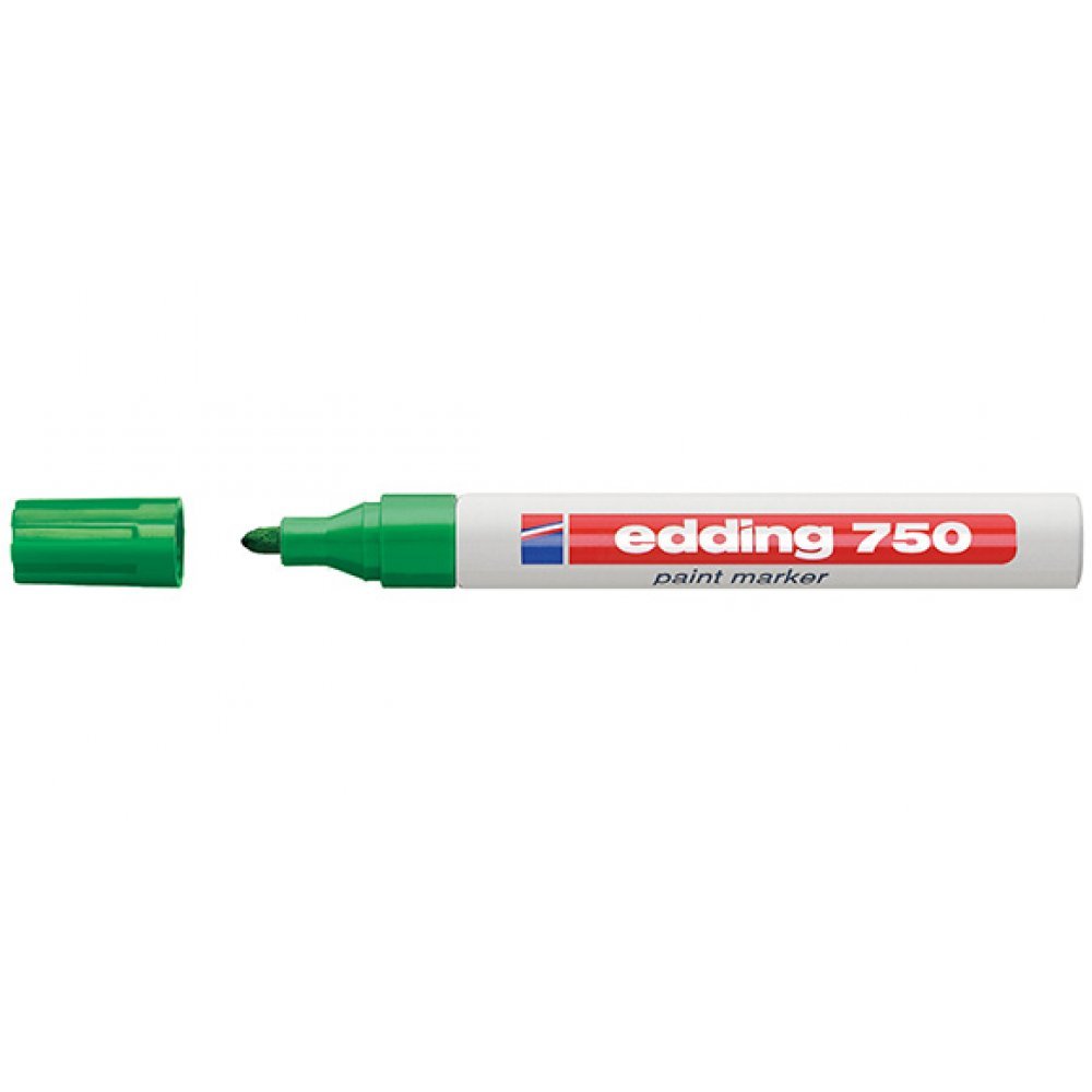 70084 ΜΑΡΚΑΔΟΡΟΣ ΑΝΕΞΙΤΗΛΟΣ EDDING 750 2–4 mm ΠΡΑΣΙΝΟ - Image 1