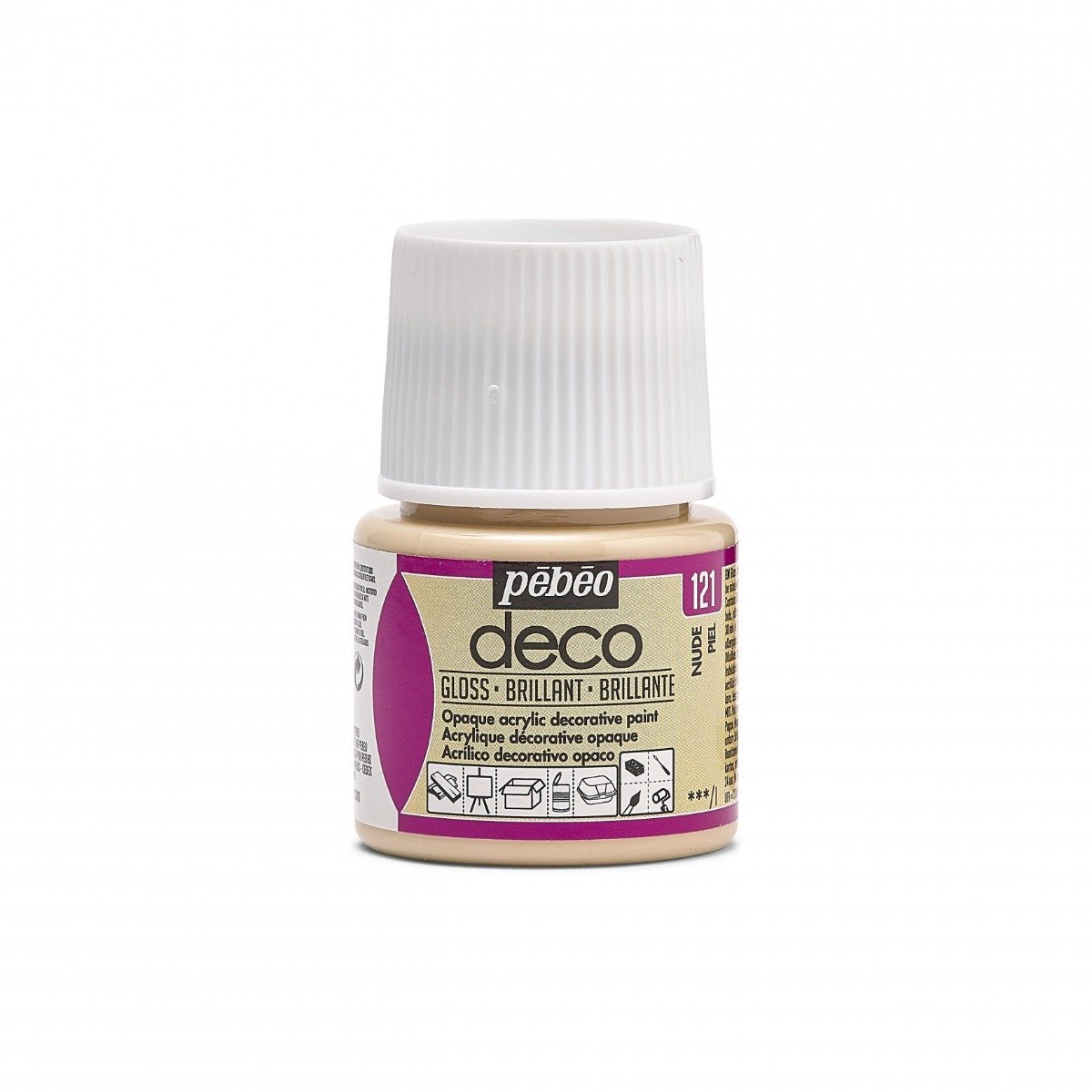 71402 DECO GLOSS 45ml NUDE - Image 1