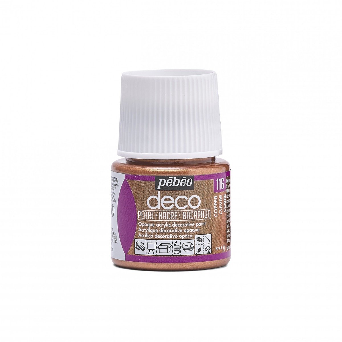 71426 DECO PEARL 45ml COPPER - Image 1