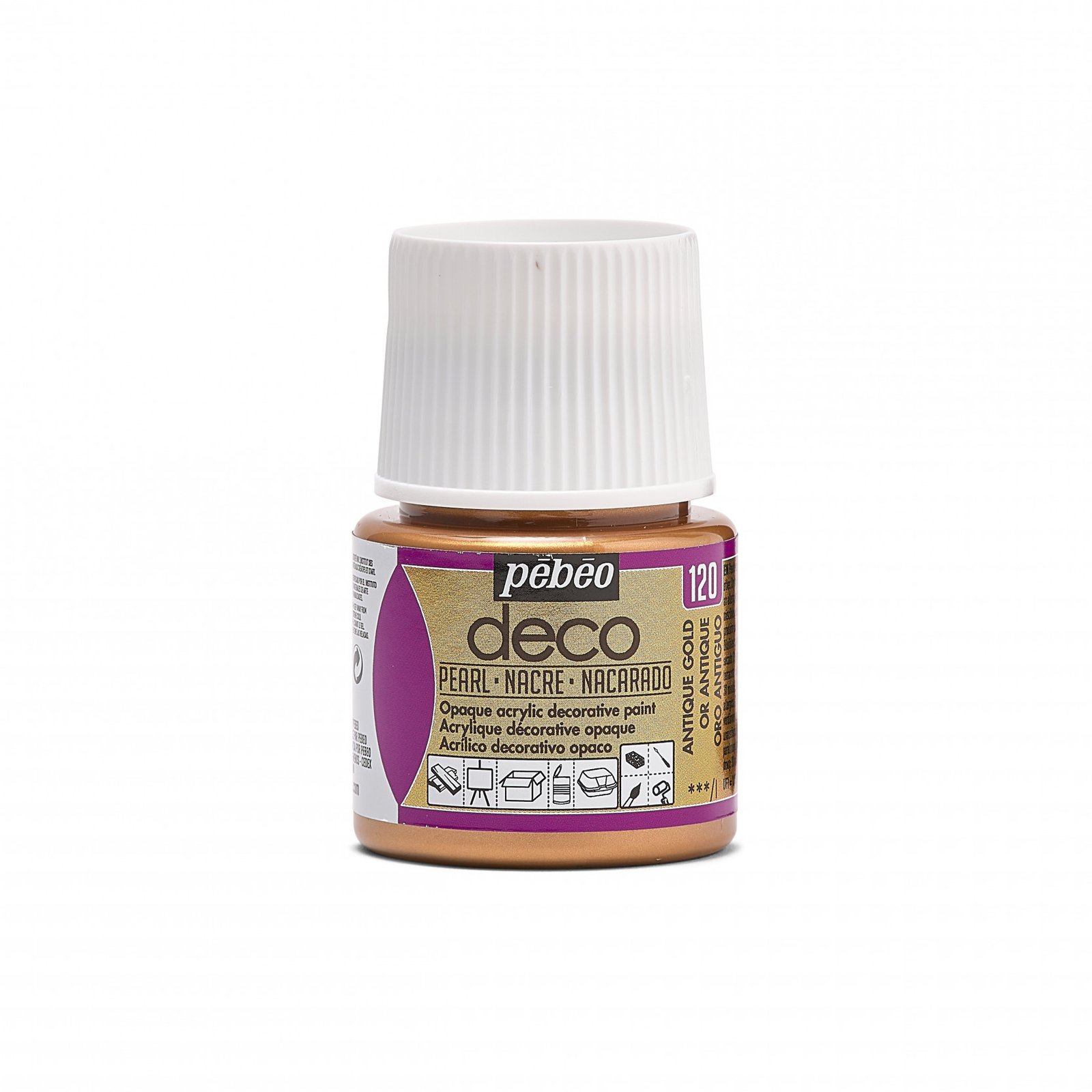 71430 DECO PEARL 45ml ANTIQUE GOLD - Image 1