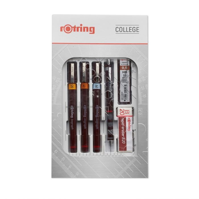 71465 ΣΕΤ ΡΑΠΙΔΟΓΡΑΦΟΙ ISOGRAPH COLLEGE SET (0.20-0.40-0.60) ROTRING - Image 1