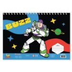 ΜΠΛΟΚ ΖΩΓΡΑΦΙΚΗΣ “BUZZ” 23x33cm 40 ΦΥΛΛΑ ΑΥΤΟΚΟΛΛΗΤΑ-ΣΤΕΝΣΙΛ- 2ΣΕΛ ΧΡΩΜ/ΣΜΟΥ ΣΕ 2 ΣΧΕΔΙΑ - Image 2