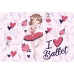 ΣΟΥΠΛΑ I LOVE BALLET 43x29cm