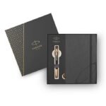 ΣΕΤ PARKER ΣΤΥΛΟ ΜΕ ΣΗΜΕΙΩΜΑΤΑΡΙΟ Ι.Μ. PRM BLACK GOLD GT