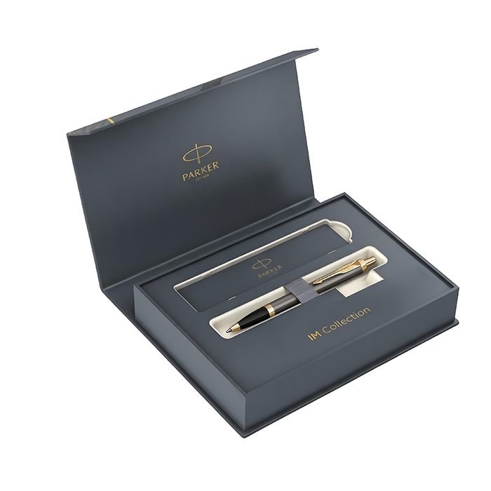 71532 ΣΤΥΛΟ PARKER IM CORE CT BALLPOINT PEN LACQUER GREY ΣΕ ΚΟΥΤΙ ΔΩΡΟΥ - Image 1