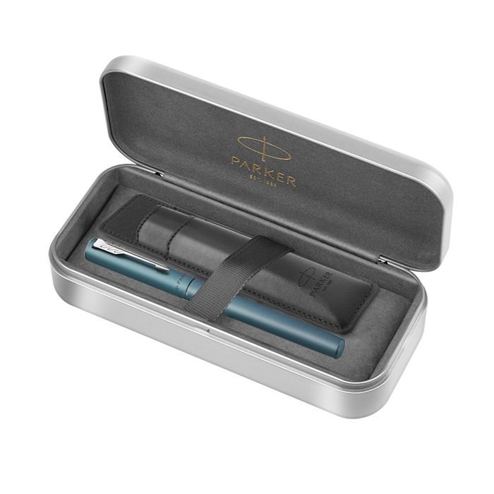 71536 ΣΕΤ PARKER VECTOR XL TEAL CT ROLLERBALL & ΘΗΚΗ - Image 1
