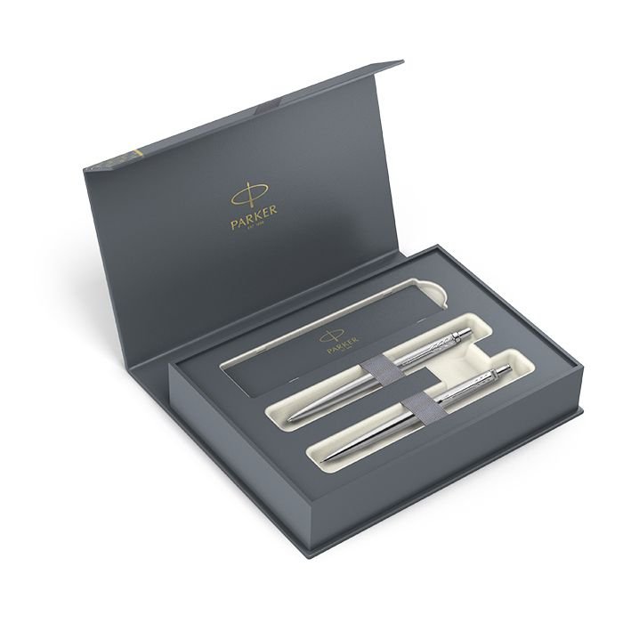 71559 ΣΕΤ PARKER JOTTER CORE DUO ST.STEEL CT ΣΤΥΛΟ ΔΙΑΡΚΕΙΑΣ & ΜΗΧΑΝΙΚΟ ΜΟΛΥΒΙ - Image 1
