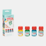 ΣΕΤ ΧΡΩΜΑΤΑ ΓΙΑ ΓΥΑΛΙ & ΠΟΡΣΕΛΑΝΗ OPAQUE Green Gold 4x30ml