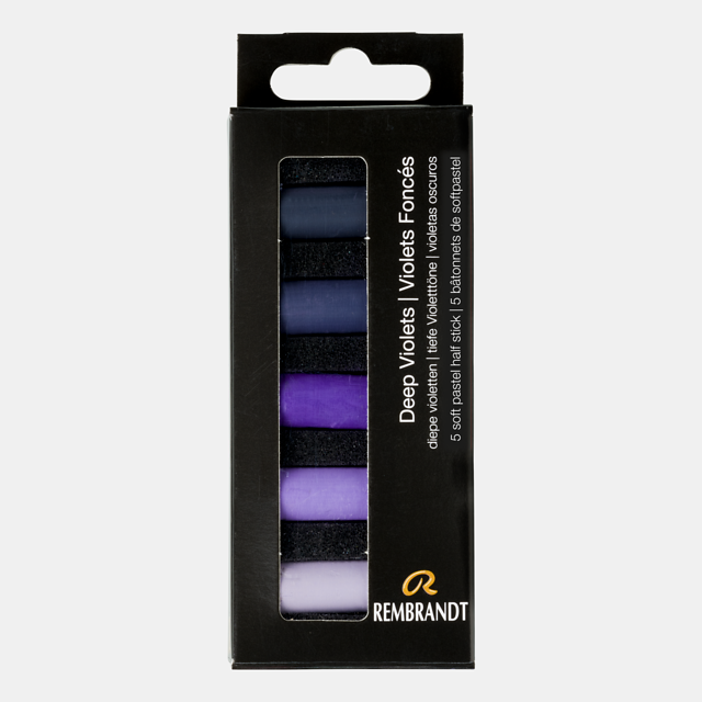 58398 ΣΕΤ SOFT PASTELS REMBRANDT DEEP VIOLETS 5 ΤΕΜ ΜΙΣΑ ΠΑΣΤΕΛ - Image 1