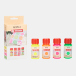 ΣΕΤ ΧΡΩΜΑΤΑ ΓΙΑ ΥΦΑΣΜΑ TEXTILE Neon 4x50ml