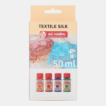 ΣΕΤ ΧΡΩΜΑΤΑ ΓΙΑ ΥΦΑΣΜΑ TEXTILE SILK Basic 4x50ml