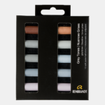 ΣΕΤ SOFT PASTELS REMBRANDT GREYS TONES 10 ΤΕΜ ΜΙΣΑ ΠΑΣΤΕΛ