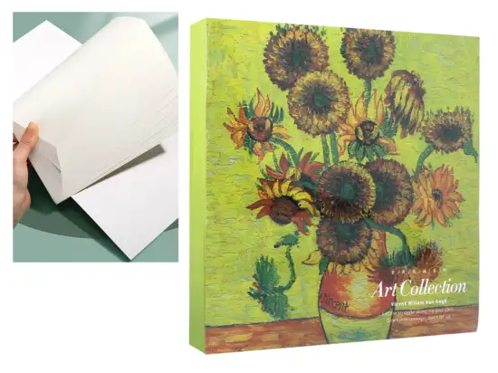 71661 ΜΠΛΟΚ ΣΧΕΔΙΟΥ - Van Gogh, Sunflowers in a Vase - Image 1