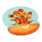 MOUSE PAD ΜΕ ΜΑΞΙΛΑΡΙ ΚΑΡΠΟΥ - Van Gogh, Sunflowers