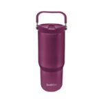 ΘΕΡΜΟΣ TUMBLER ΜΕ ΚΑΛΑΜΑΚΙ ΚΑΙ ΛΑΒΗ Core Burgundy 860ml QUOKKA